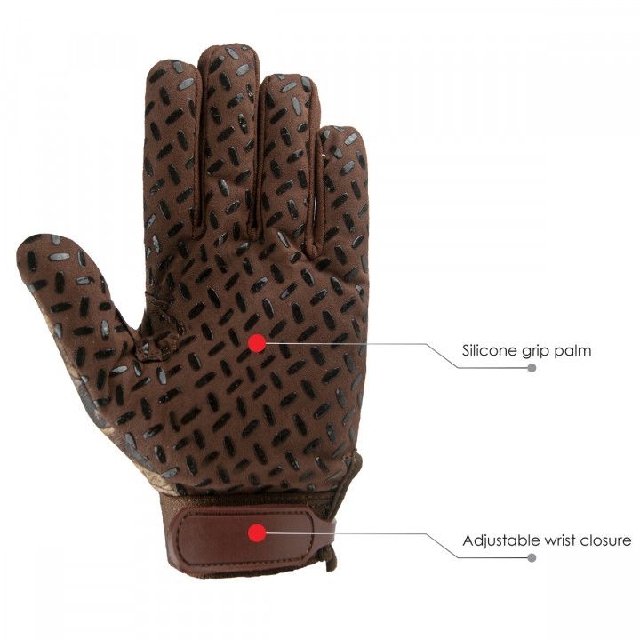 Logo Imprinted Camouflage Gloves