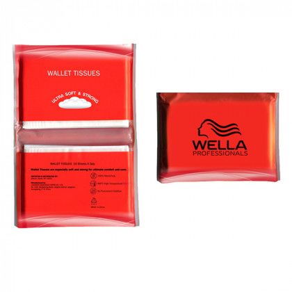 Compact Tissue Pack for Marketing - Red