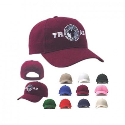 Embroidered Low Profile Cap Custom Logo