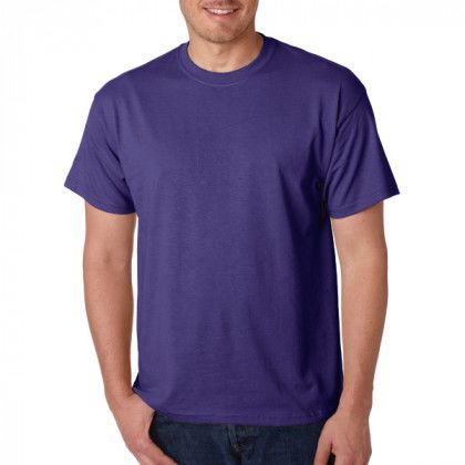 Purple Adult Blend Logo T-Shirt- Gildan