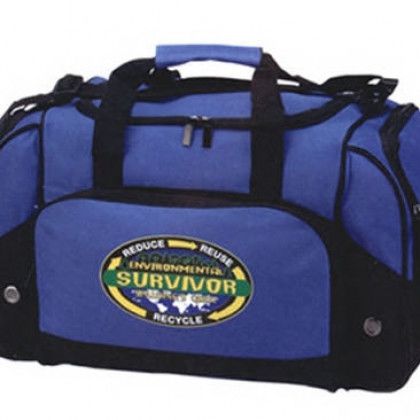 Designer Duffel, Large Promotional Custom Imprinted With Logo