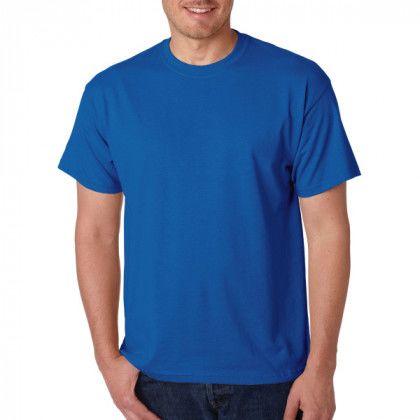 Royal Adult Blend Logo T-Shirt- Gildan