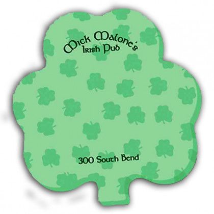 Sticky Notes-Shamrock-3 Inch