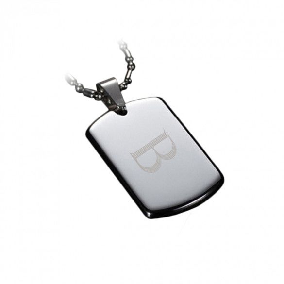 Engrave A Name Stainless Steel Dog Tag