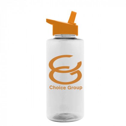 Straw Top 36 oz Water Bottle