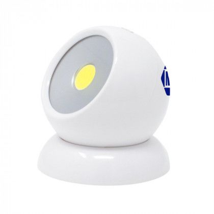 Logo Imprinted Cyclops COB Worklight - Side view