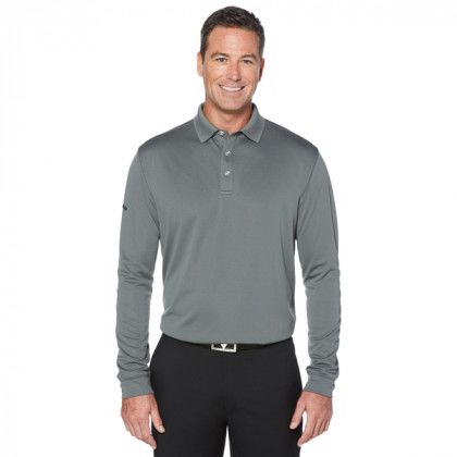 Callaway Long Sleeve Performance Polo | Custom Logo Tagless Polo Shirts