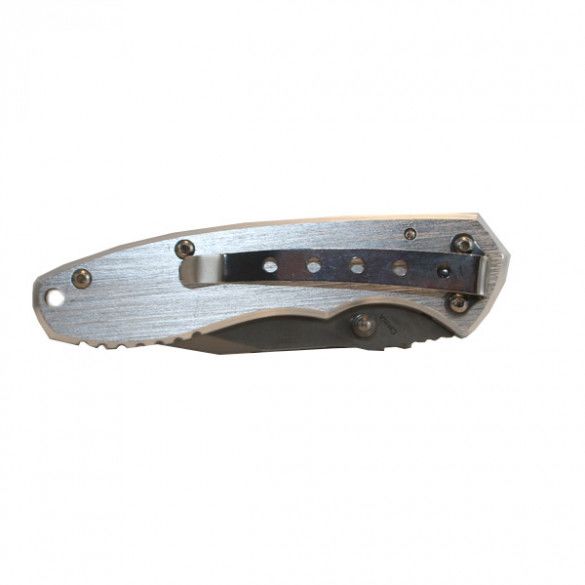 Engravable Pocket Knife in Stainless Steel