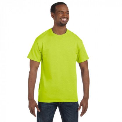 Gildan Heavy Cotton Classic Fit Adult T-Shirt 5.3 oz- Safety Green