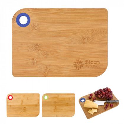 Bamboo Cutting Board with Thumb Ring