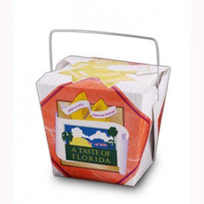 Florida Cookie Pail Promotional Custom Imprinted With Logo