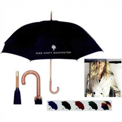 Promotional Umbrella Wood Handle Logo