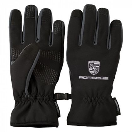 Winter Lined Black Touchscreen Hi-Tech Gloves