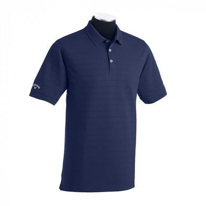 Navy Callaway Ventilated Polo | Customized Callaway Golf Shirts