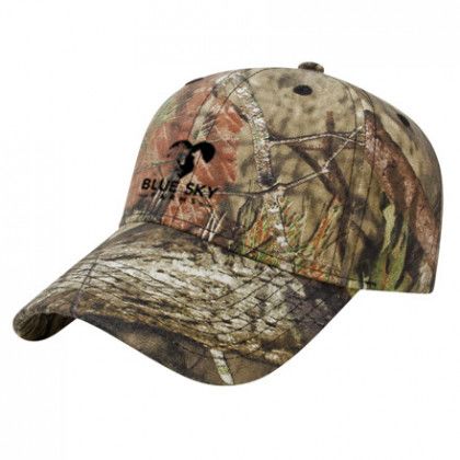 Camo 6 Panel Structured Cap - Mossy Oak Break-Up Country