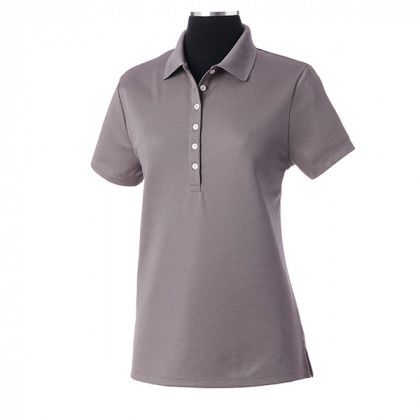 Smoked Pearl Callaway Ladies Ottoman Polo | Custom Work Polo Shirts