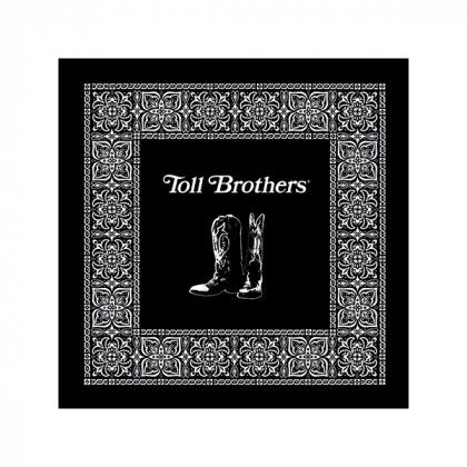 22" USA Made Cotton Bandana - Black | Cheap Bandanas with Your Logo 22" USA Made Cotton Bandana - Black | Cheap Bandanas with Your Logo