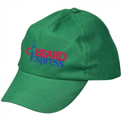 Econo Value Cap | Cheap Screen Printed Caps in Bulk | Eco-Friendly Hats & Caps | Cheap Promotional Company Logo Caps - Green