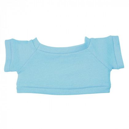 Light blue Shirt for Promotional Cuddly Cow - 6" Light blue Shirt for Promotional Cuddly Cow - 6"