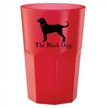 Promotional Imprinted Fluted Cup - 14 oz 