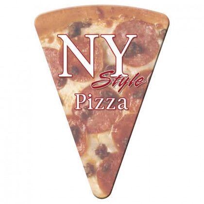 Pizza Slice Shape Magnet - Medium - 20 mil Promotional Custom Imprinted