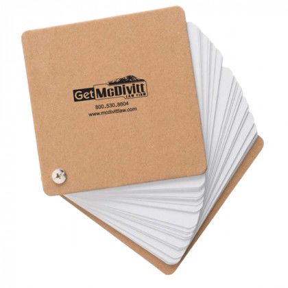 Square Cardboard Cover Note Pad | Bulk Notepads