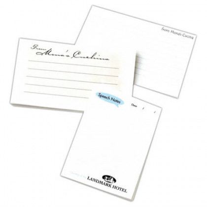 5"x3" Sticky Notepads - 25 Sheets Promotional Custom Imprinted With Logo