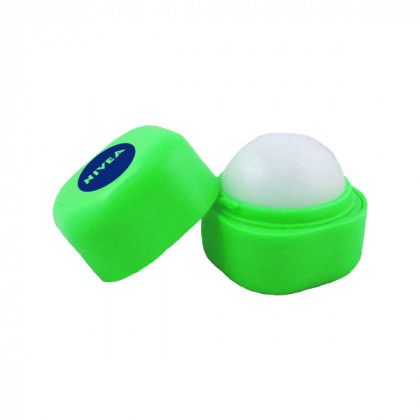 Logo Imprinted Square Lip Balm - Green