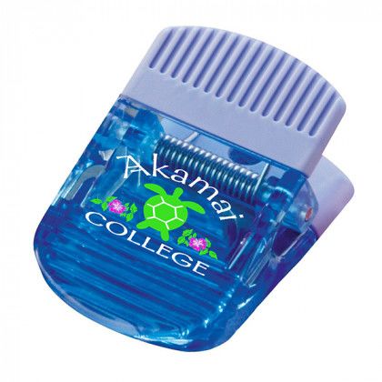 Magnetic Jumbo Power Clip - Translucent Light Blue