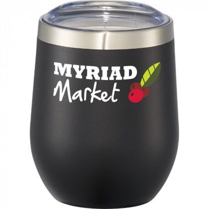 Custom Corzo Copper Vacuum Insulated Cup 12 oz - Black Custom Corzo Copper Vacuum Insulated Cup 12 oz - Black