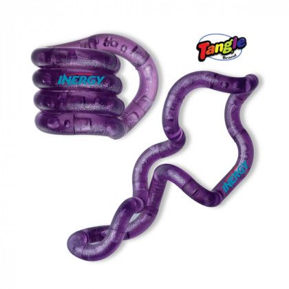 Tangle Junior Puzzle - Translucent Purple