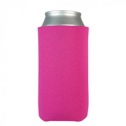 Slim Kan-Tastic Promotional 8 oz Koozies - Magenta | Imprinted Mini Koozies