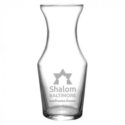 Logo Etched Single Serve Carafe