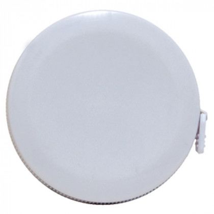 60 in. Round Tape Measure White