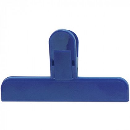 Best Large Custom Logo Imprinted Chip Clip for Kitchens & Offices - Blue