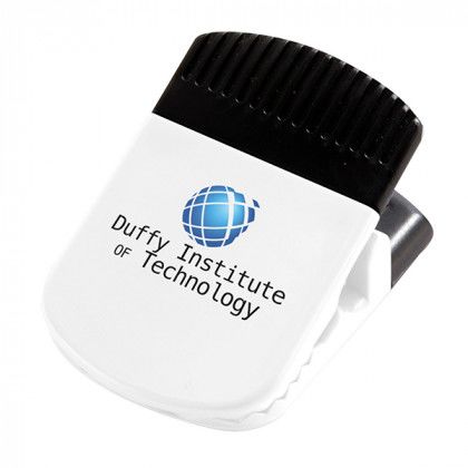 Magnetic Jumbo Power Clip - White