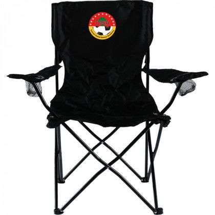 Customized Billboard Lounger Folding Chairs - Black