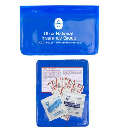 Economy First Aid Kit in Colorful Vinyl Pouch