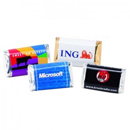 Hersheys Miniatures Mixed Bars Promotional Custom Imprinted With Logo