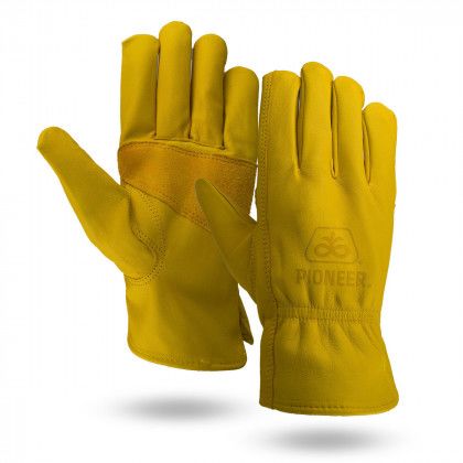 Printed Premium Goatskin Leather Gloves 