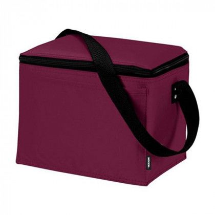 Insulated 6-Pack Lunch Cooler -Maroon