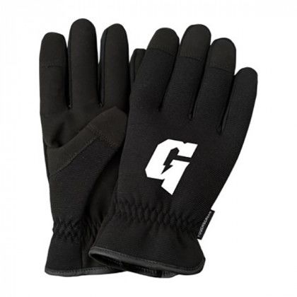 Black Slip-On Touchscreen Mechanics Gloves