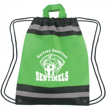 Lime Reflector Sports Hit Bag Custom Logo