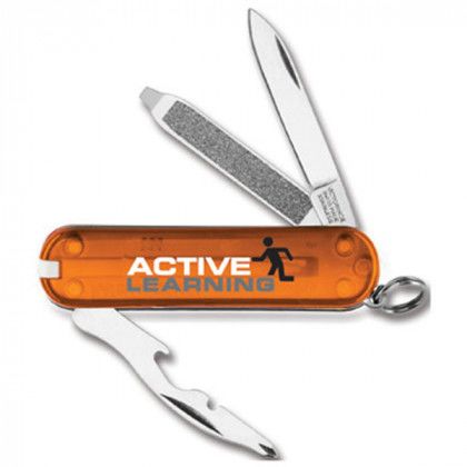 Victorinox Rally Swiss Army Knife Translucent Orange