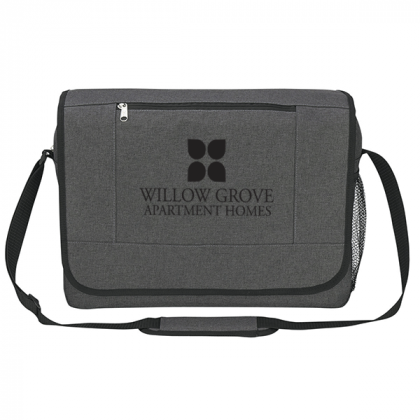 High Line Messenger Bag- Gray