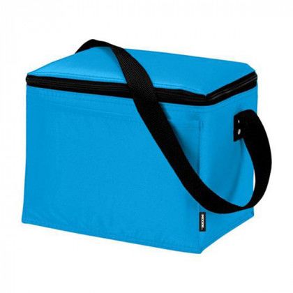 Insulated 6-Pack Lunch Cooler -Ice Blue