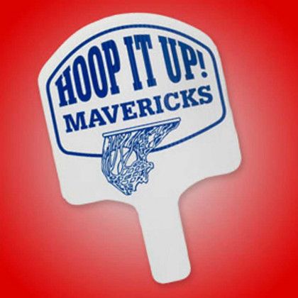 Basketball Backboard Hand Fan School Spirit Basketball Backboard Hand Fan School Spirit