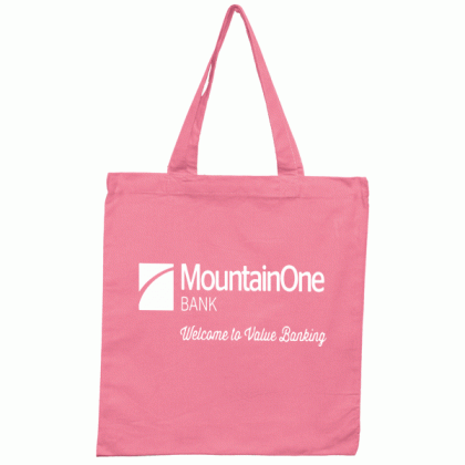 Colorful Economical Tote Bag- Light pink