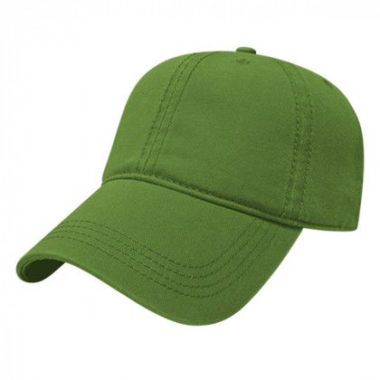 Custom 3D Embroidered Relaxed Golf Cap - Irish Green