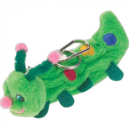 Stuffed Caterpillar Keychain